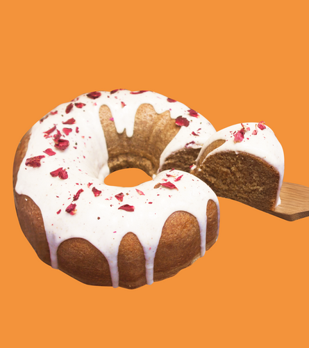 Rose Masala Chai Spiced Bundt Cake