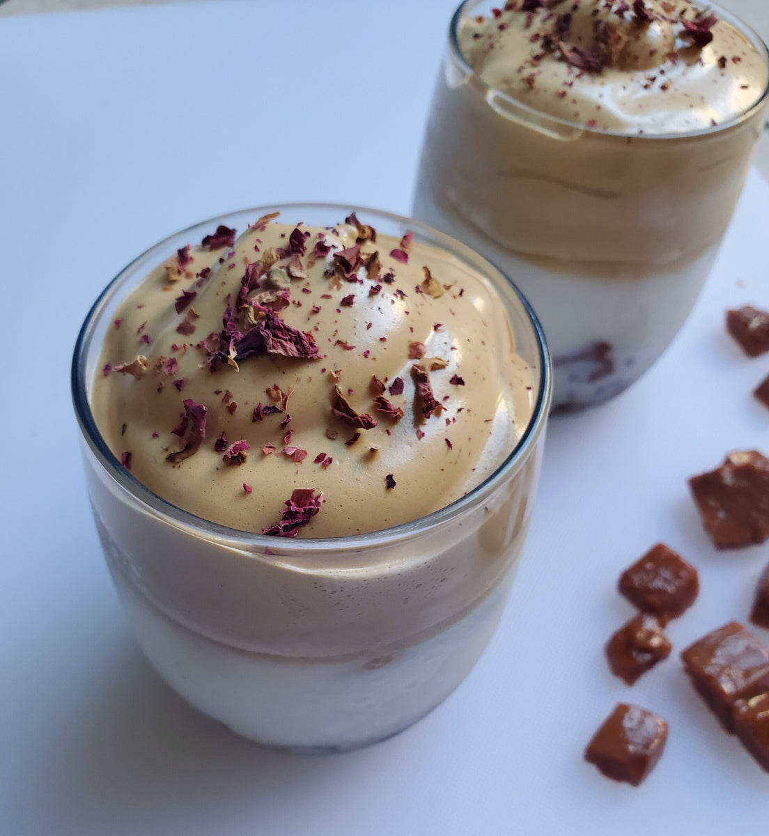 Whipped Rose Masala Chai with Chai Jelly – Kolkata Chai Co