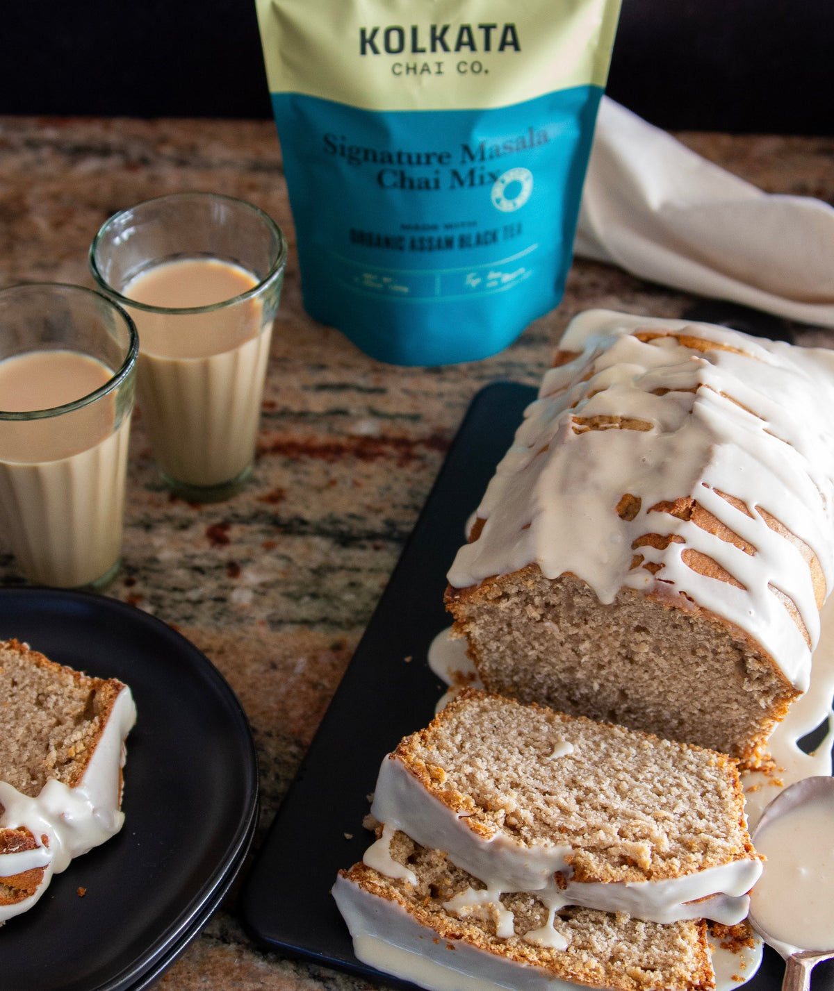 Masala Chai Loaf Cake