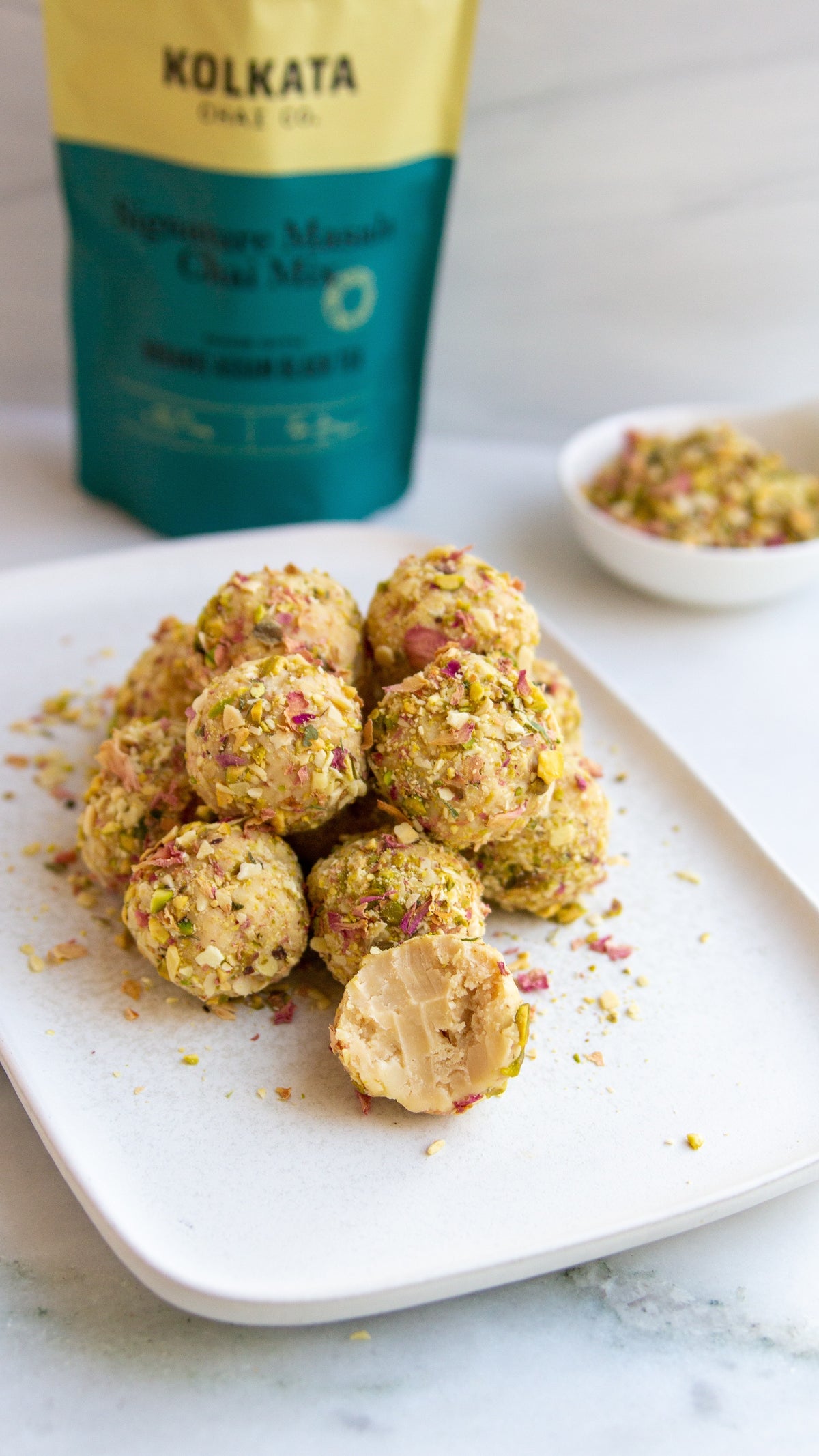 Masala Chai White Truffles