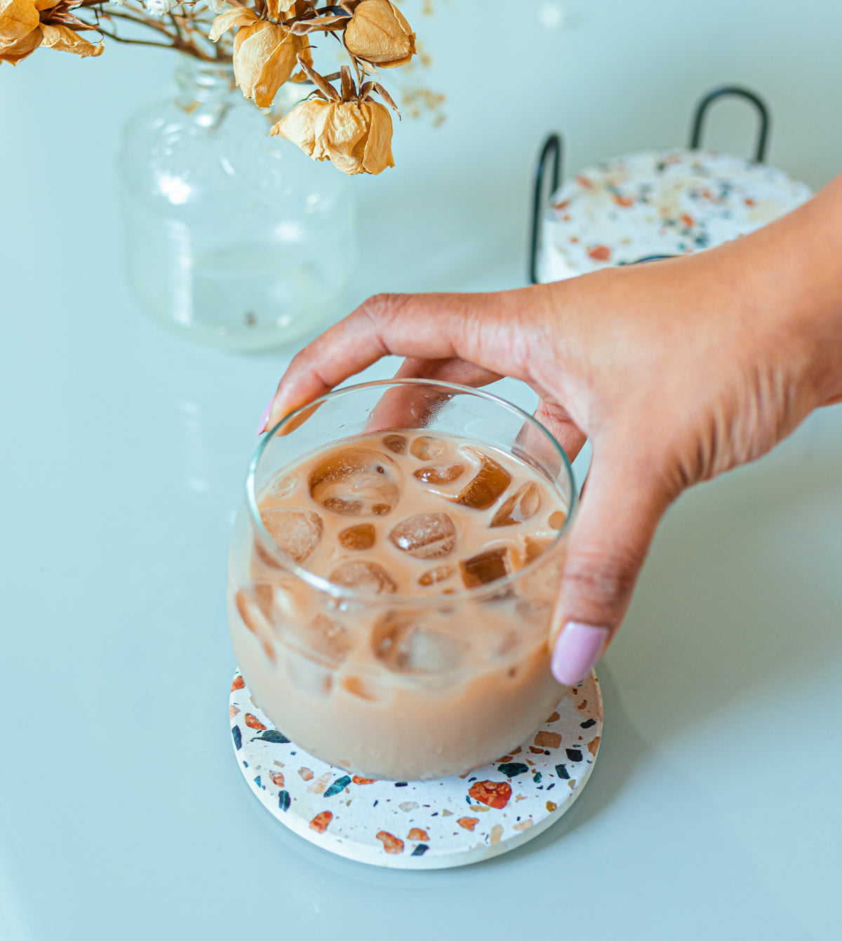 Iced Oat Milk Chai