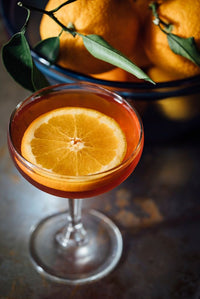 Chai Spice Orange Spritz Mocktail 