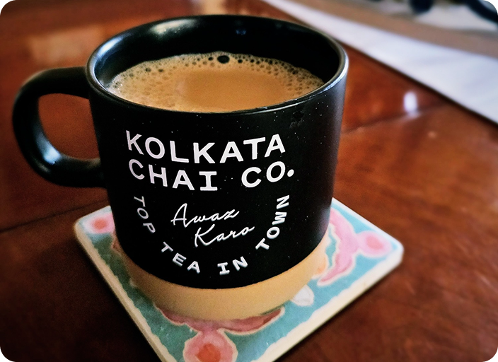 Taste like the chai that I got in India